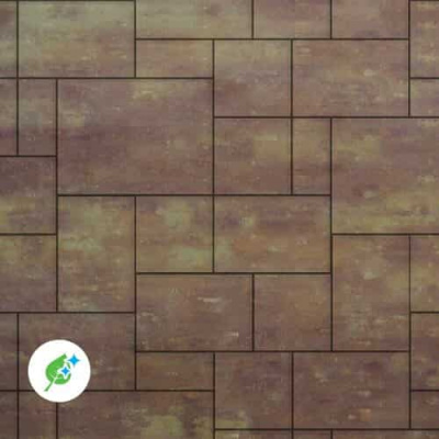 Тротуарная плитка Steinrus Инсбрук Альпен Color Mix Порто 60 мм