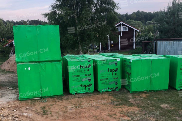 Пеноблоки стеновые Poritep Коломна 625х200х250, D500