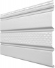 Виниловый софит Grand Line Classic Standart частично перфорированный белый